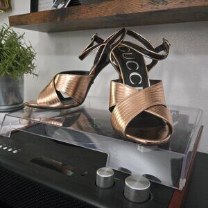 Gucci Napa Silk/Malaga Kid size 38